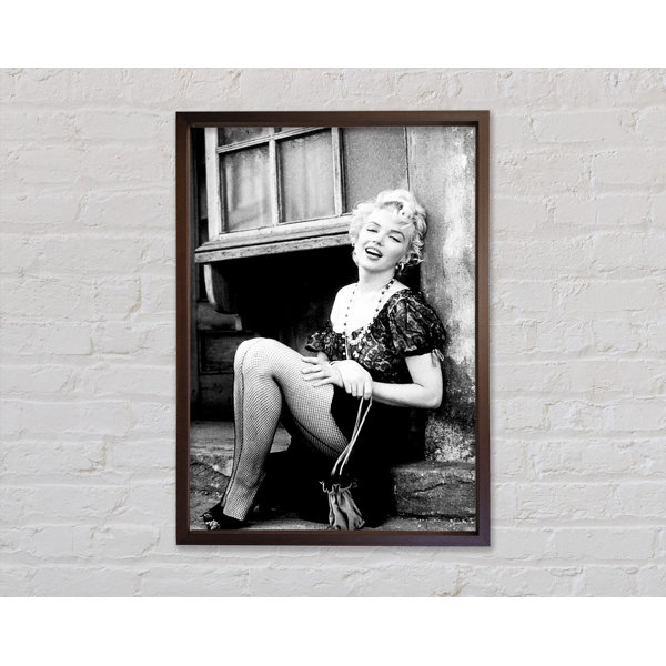 Bright Star Marilyn Monroe The Bus Stop Einzelner Bilderrahmen